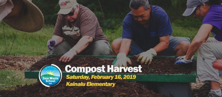 Compost Harvest, Saturday, 2/16