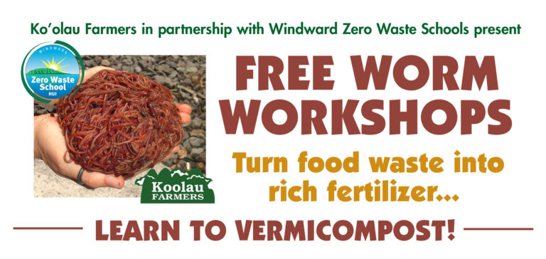 Free Worm Workshops In July