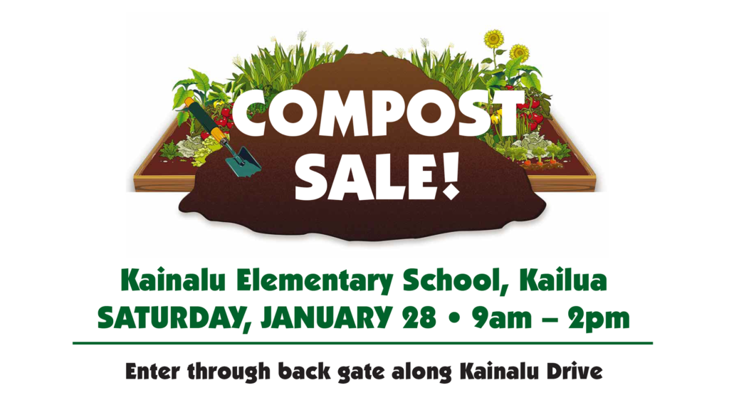 Compost Sale, 1/28 Windward Zero Waste