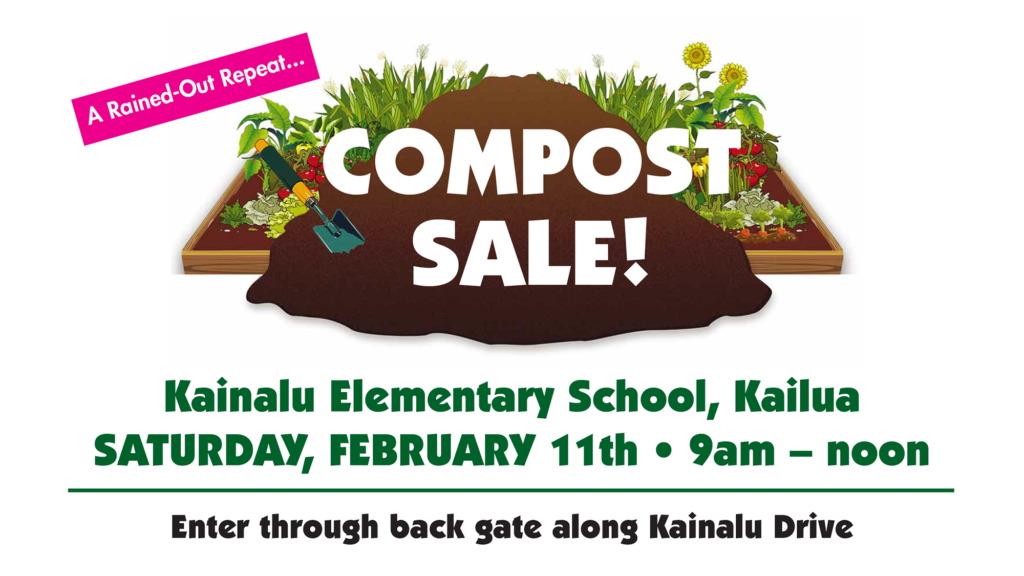 Compost Sale, 2/11 Windward Zero Waste